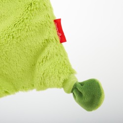 SIGIKID Baby Schnuffeltuch Frosch Nuckeltuch grün