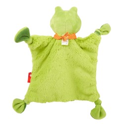 SIGIKID Baby Schnuffeltuch Frosch Nuckeltuch grün
