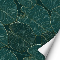 Klebefolie für Möbel Pflanzendesign mit dschungel-print - TenStickers