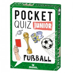 MOSES Pocket Quiz Junior Fußball 50 Karten