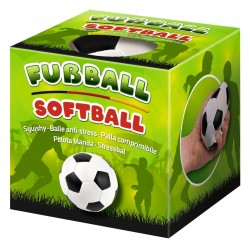 MOSES Fußball Softball 8 cm Anti Stressball Ball