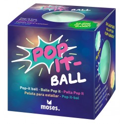 MOSES Pop it Ball Knautschball Anti Stress leuchtet im dunkeln