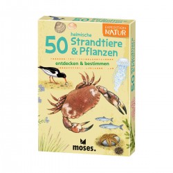 MOSES 50 heimische Strandtiere & Pflanzen - 50 Karten