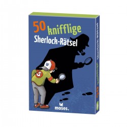 MOSES 50 knifflige Sherlock Rätsel Detektiv - 50 Karten