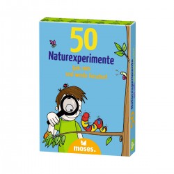 MOSES 50 Naturexperimente - Geh raus und werde Forscher - 50 Karten