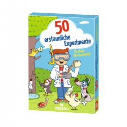 MOSES 50 erstaunliche Experimente für kleine Wissenschaftler - 50 Karten