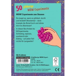 MOSES 50 glibberige WOW Experimente - 50 Karten
