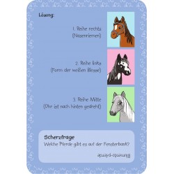 MOSES 50 pferdestarke Rätsel Pferd Pferde Pony - 50 Karten