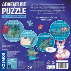 KOSMOS Adventure Puzzle Das Licht im Zauberwald ab 8 Jahren