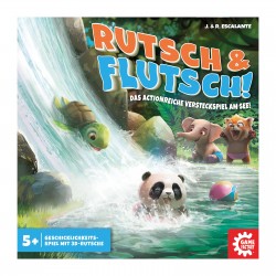 GAME FACTORY Rutsch & Flutsch Action- und Memospiel ab 5 Jahren