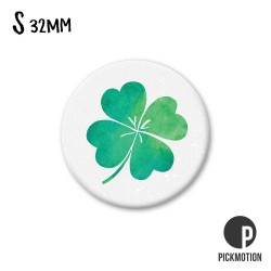Pickmotion S-Magnet Kleeblatt grün