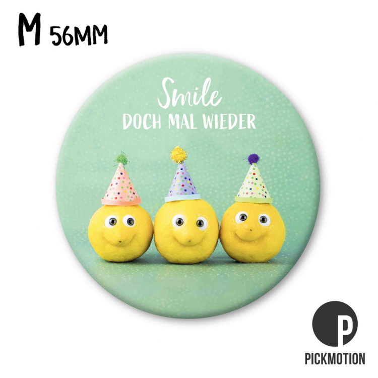 Pickmotion M-Magnet Smile doch mal wieder Zitronen
