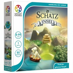 SMART GAMES Schatzinsel 3D Knobelspiel ab 8 Jahren 1 Spieler