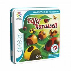 SMART GAMES Käfer Karussell Reisespiel Knobelspiel ab 4 Jahren 1 Spieler