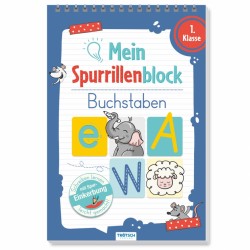 TRÖTSCH Spurrillenblock - Buchstaben Übungsblock 1. Klasse