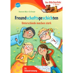 ARENA Freundschaftsgeschichten Erstleser Buch Bücherbär 1. Klasse