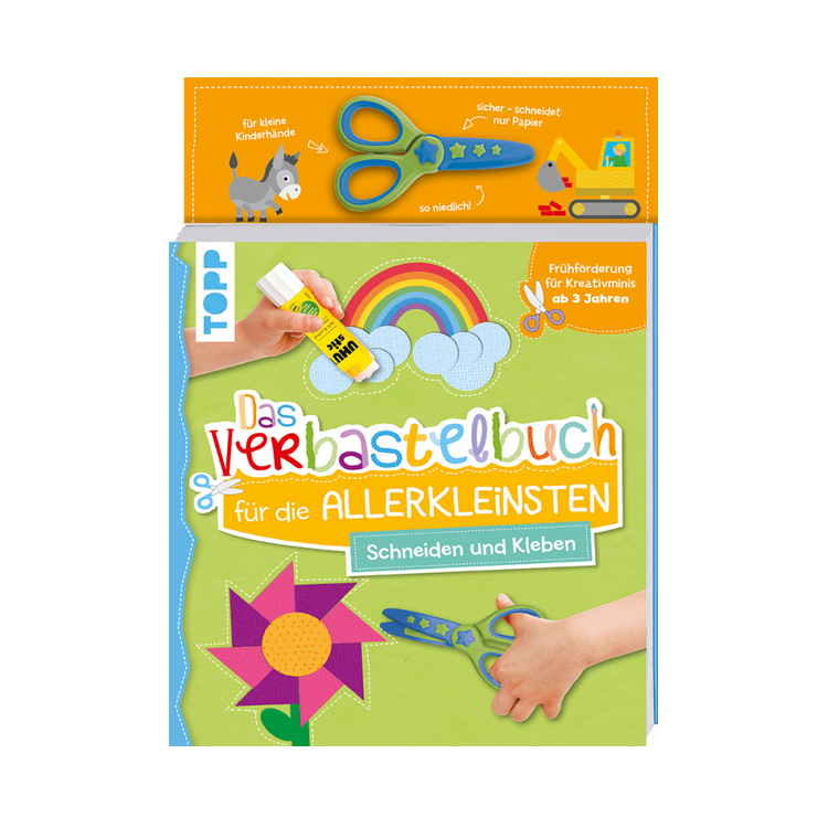 TOPP Verbastelbuch Schneiden und Kleben Mit Schere
