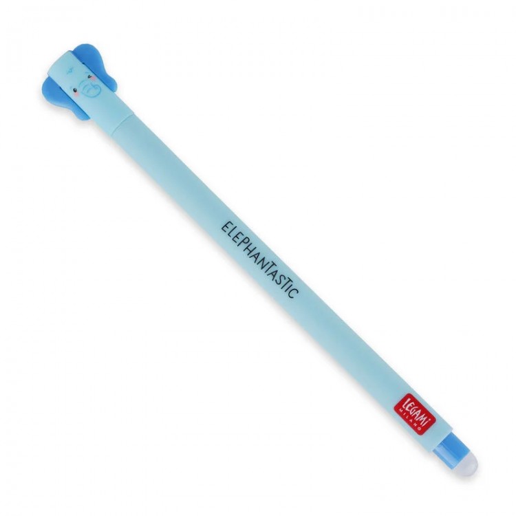 LEGAMI löschbarer Gelstift Elefant - Tinte blau - Erasable Pen
