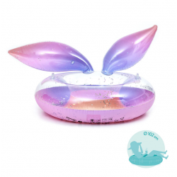 LEGAMI Aufblasbarer XXL Maxi Schwimmring Rabbit lila
