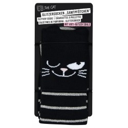 MOSES Ed, the Cat Glitzersocken Samtpfötchen Socken 36-42