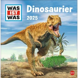 WAS IST WAS Dinosaurier Wandkalender Monatskalender 2025