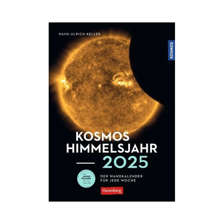 KOSMOS Himmelsjahr 2025 Wandkalender Wochenkalender