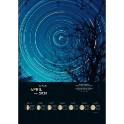 KOSMOS Himmelsjahr 2025 Wandkalender Wochenkalender