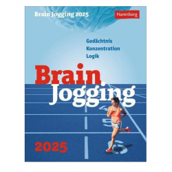 Brain Jogging 2025 Tagesabreißkalender Tischkalender Gedächtnis