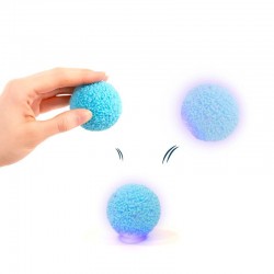 TRENDHAUS Light & Jump Schneeball Ø 5cm Flummi Springball