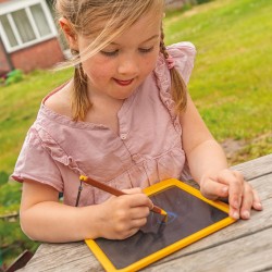 MAUDER VERLAG LCD Zaubermaltafel für Kinder Einhorn