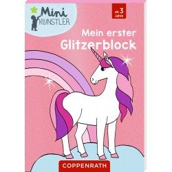 CS Meine 1. Glitzerbilder Block - Mini-Künstler Ausmalblock