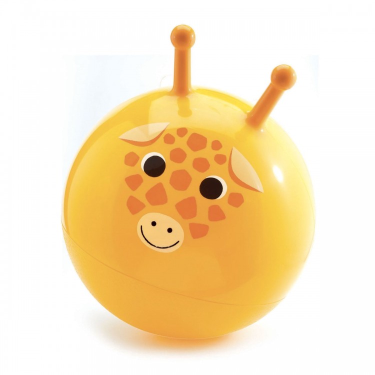 DJECO Hüpfball Jumpy Gigi Springball Giraffe ab 3 Jahren