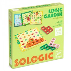 DJECO SOLOGIC Logik Garten Logikspiel Knobelspiel ab 6 Jahren