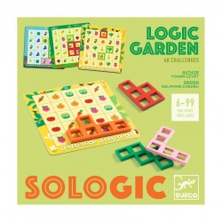 DJECO SOLOGIC Logik Garten Logikspiel Knobelspiel ab 6 Jahren