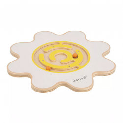 JANOD Blumen Balance Board mit Labyrinth