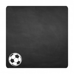 021 Fussball - selbstklebende Tafelfolie/ Kreidefolie inkl. 3 Stück Kreide