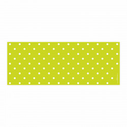 Stiftebecher Punkte grün/weiß inkl. 12 Dreikant Buntstiften| Kinder Stifteköcher Stiftehalter Schreibtisch Organizer Mädchen