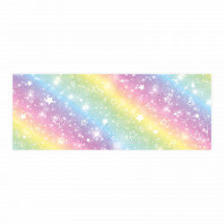 Stiftebecher Regenbogen inkl. 12 Dreikant Buntstiften| Kinder Stifteköcher Stiftehalter Schreibtisch Organizer Mädchen Junge