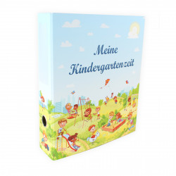 5 Kindergarten Portfolio Ordner "Meine Kindergartenzeit"