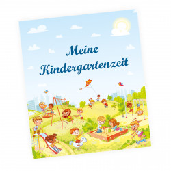 10 Kindergarten Portfolio Ordner "Meine Kindergartenzeit"