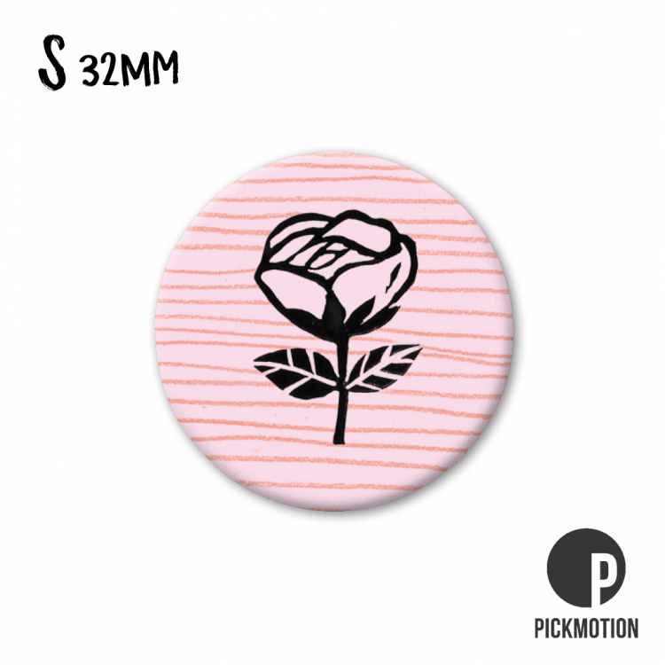 Pickmotion S-Magnet Rose Pink/Schwarz