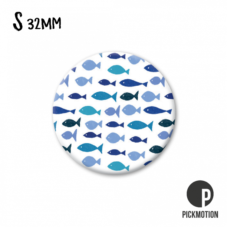 Pickmotion S-Magnet Fische Blau
