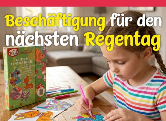 Bastelideen für Kinder an Regentagen – Kreativspaß ab 18 Monaten - Bastelideen für Kinder bei Regen | nikima
