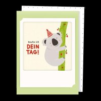 Pickmotion Kleine Klappkarte Heute Ist Dein Tag Koala...