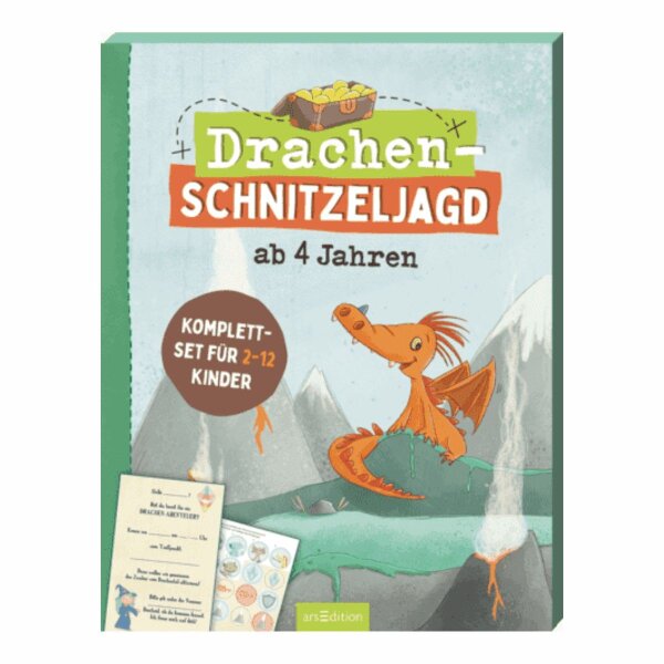 ARS EDITION Drachen Schnitzeljagd ab 4 Jahren