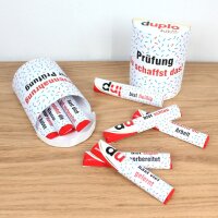 PAPIER SET - Duplo Prüfung Du schaffst das Motivation