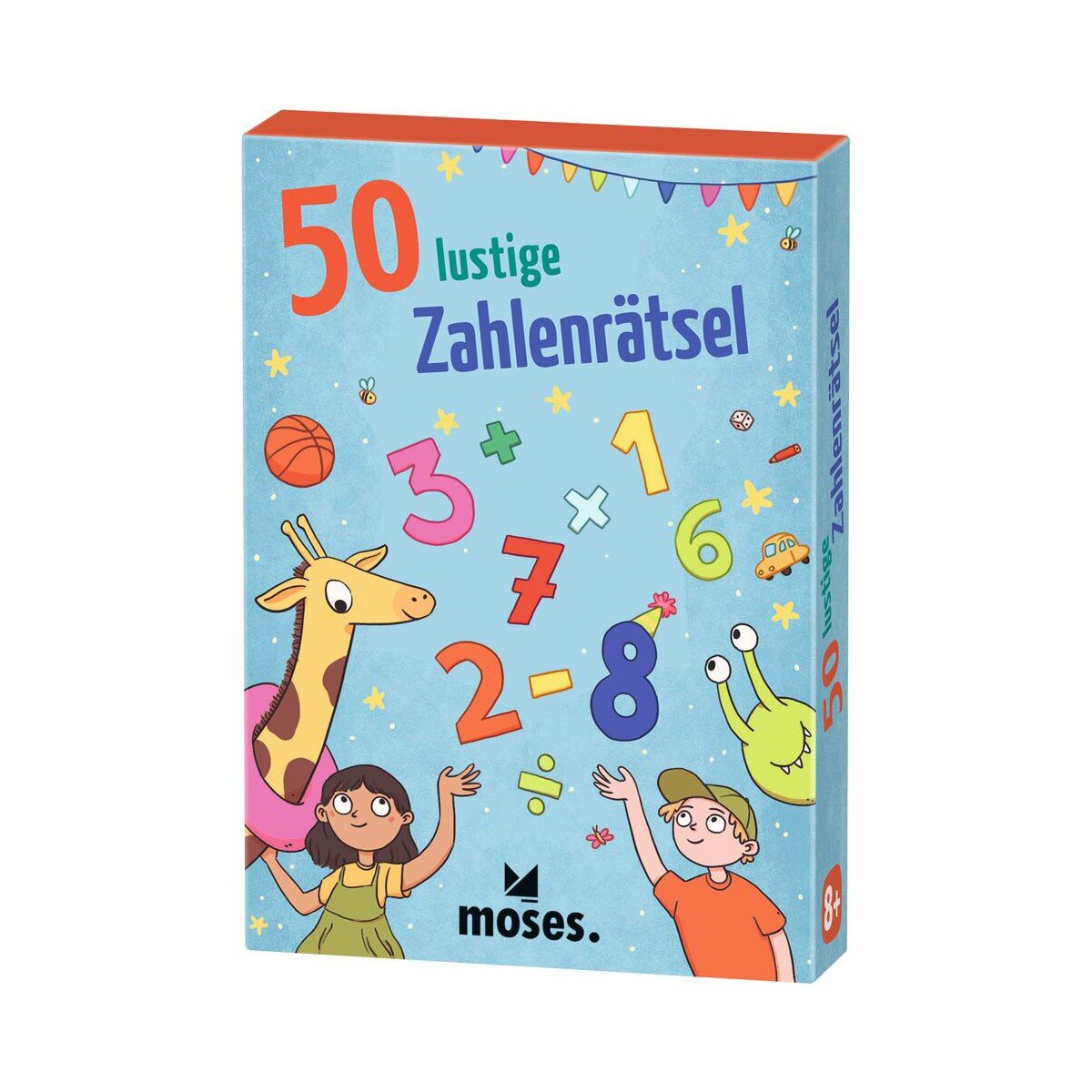 MOSES 50 lustige Zahlenrätsel 50 Karten, 8,95