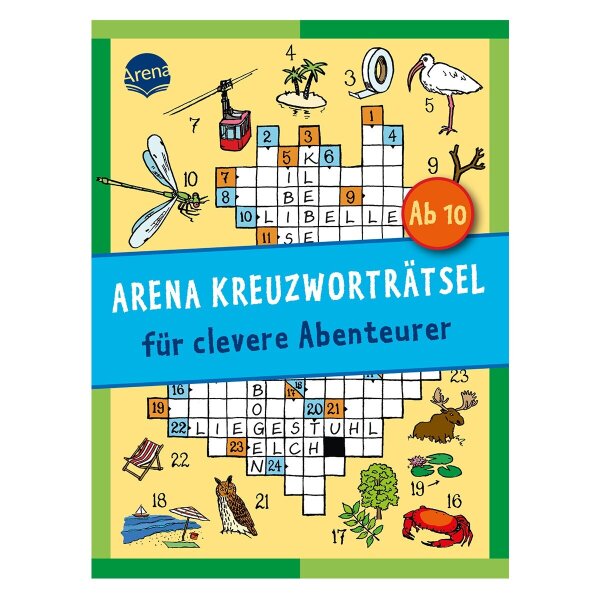 ARENA - Kreuzworträtsel für clevere Abenteurer ab 10 Jahren