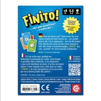 GAME FACTORY Finito Kartenspiel ab 8 Jahren