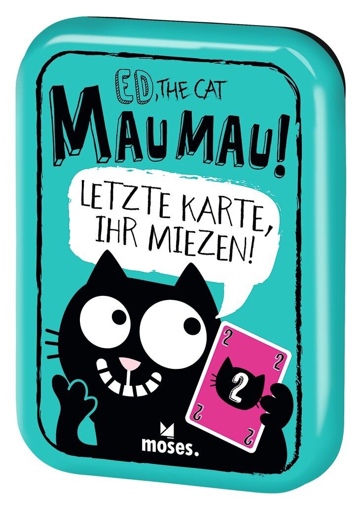 MOSES Ed, the cat Mau Mau in Metalldose mit vielen Sonderkarten, 7,95